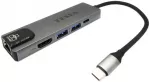 USB-C daugiafunkcis hubas TESLA Device MP80, 5 prievadų