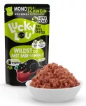 &Scaron;lapias kačių maistas Lucky Lou SuperMono su &scaron;erniena, 125 g, be cukraus, alergi&scaron;koms katėms