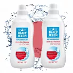 Skystas skalbiklis BIAŁY JELEŃ HYPOCARE, hipoalerginis, 2 x 1 l, skalbiamas iki 95 &deg;C
