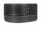 Belaidė klaviatūra Logitech Wave Keys CZ/SK