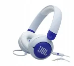 Belaidės vaikų ausinės JBL Junior 320 mėlynos, su mikrofonu