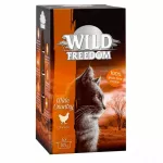 &Scaron;unų konservai Wild Freedom Wide Country, gryna vi&scaron;tiena, 6 x 85 g, Vokietija