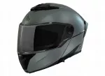 Motociklininko &scaron;almas MT ATOM 2 SV, titano matinės spalvos