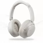 Bevielės ausinės QCY H3S su ANC LDAC Bluetooth 6.0, baltos