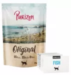 Sterilizuotų kačių pa&scaron;aras be grūdų Purizon Original Fish, 2 kg