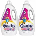 Skystas spalvotų drabužių skalbiklis Coccolino Color, 2 x 1,8 l, 90 skalbimų