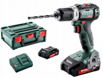 Auk&scaron;tos kokybės suktuvas-gręžtuvas Metabo BS 18 L BL, 18 V, 2 x 2 Ah baterijos