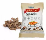 &Scaron;uns skanėstai SERRANO TURKEY, pusiau mink&scaron;ti, dresūrai, 100 g