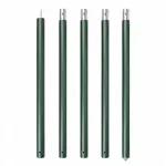 Palapinės aliuminio strypas 6061, 33 mm, 2,8 m, armijos žalia