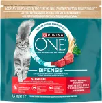 Katės pa&scaron;aras PURINA ONE BIFENSIS STERILCAT su jautiena, 1,5 kg