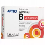 Vitaminai B Apteo 50 tablečių