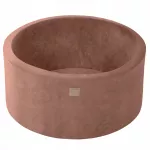 Vaiki&scaron;kas sausas kamuoliukų baseinas Meowbaby, apvalus, 90x40 cm