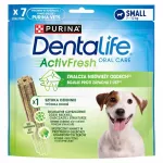 &Scaron;unų skanėstai dantims PURINA Dentalife ActivFresh, mažų veislių &scaron;unims, 7 vnt.