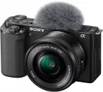 Veidrodinis fotoaparatas Sony ZV-E10K 24,2 Mpx su objektyvu E PZ 16-50 mm F3.5-5.6 OSS II