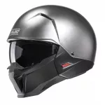 HJC I20 HYPER SILVER &scaron;almas, XS dydis, atlenkiama smakro dalis