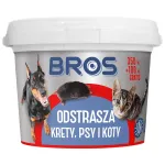 Granuliuotos priemonės kurmiams, &scaron;unims ir katėms atbaidyti Bros, 450 ml