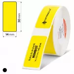 Lipnios etiketės Niimbot B18 N1, 14x30, terminiam spausdinimui