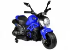 Vaiki&scaron;kas elektrinis motociklas GTM1188 su veidrodėliais ir kojų atrama