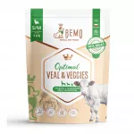 Sausas &scaron;unų maistas BEMO OPTIMAL 1 kg, ver&scaron;iena, kalakutiena, daržovės, mažų veislių &scaron;unims