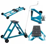 Žirkliniai keltuvai, 2500 kg, mobilūs, plieniniai, auk&scaron;tis 11&ndash;48 cm