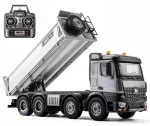 Nuotoliniu būdu valdomas sunkvežimis H-TOYS 1536 PRO, metalinis, dvi pasukamos a&scaron;ys, 1:14