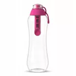 Gertuvė su filtru Dafi SOFT 0,5 l rožinė + 1 anglies filtras