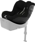 Automobilinė kėdutė Cybex Sirona G i-Size Plus, pasukama, Moon Black