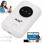 4G mobilusis WiFi mar&scaron;rutizatorius, 2100 mAh baterija, palaiko iki 10 įrenginių, baltas