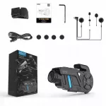 Motociklų interkomas EJEAS K1 Pro su MESH Bluetooth, Wi-Fi ir kamera, 2 vnt.