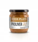 &Scaron;unų konservai su kalakutiena ir kepenų ligoms, Dogs Plate Proliver, 360 g