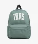 Vans Old Skool žalia kuprinė su logotipu