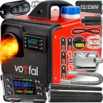Dyzelinis autonominis &scaron;ildytuvas WEBASTO, 8 kW, LCD, 12V/230V