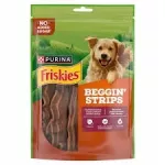 &Scaron;unų skanėstai FRISKIES Beggin' Strips, 120 g