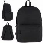 Kuprinė 4F CITY SCHOOL, juoda, 18 l, tinka A4 dydžiui