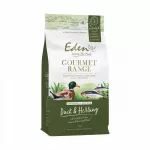 Sausas &scaron;unų ėdalas Eden Gourmet su antiena ir silkėmis, 10 kg, galioja iki 2026-10-24