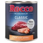 &Scaron;unų konservai Rocco Classic su jautiena ir la&scaron;i&scaron;a, 800 g