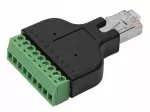 Shielduota LogiLink RJ45/8P8C gnybtų jungtis