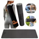 Pilates ir jogos kilimėlis su ne&scaron;iojimo mai&scaron;eliu