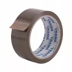 Pakavimo juosta SMART 48 mm x 45 m, ruda, permatoma
