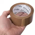 Lipni pakavimo juosta RPACK, akrilinė, 48 mm x 90 m, ruda