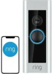 Vaizdo skambutis Ring Video Doorbell Pro 2 su 1536p HD 3D kamera, belaidžiu ry&scaron;iu ir judesio aptikimu