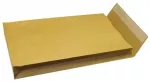 Ruda i&scaron;plečiama B4 formato vokas, 250x353 mm