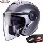 Motociklo &scaron;almas Caberg Soho Solid pilkas matinės spalvos, dydis L