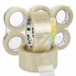 Permatoma pakavimo juosta ULFUR, 48 mm x 120 m, 6 vnt.