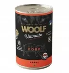 &Scaron;unų konservai WOOLF Ultimate su kiauliena, 400 g
