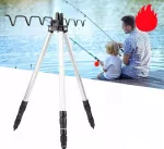 Aliumininis sulankstomas žvejybos me&scaron;kerės trikojis, auk&scaron;tis 54&ndash;115 cm