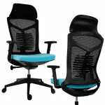 Biuro kėdė, ergonomi&scaron;ka, su tinkliniu atlo&scaron;u, pasukama