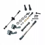 Metalinė priekinė a&scaron;is WPL B14/B24/C14/C24/B36 1/16 RC automobiliams