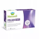 Maisto papildas NATURELL Folian Forte, 30 tabl.