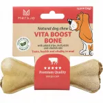 &Scaron;unų kramtomasis kaulas MERSJO su prieskrandžiu ir multivitaminais, 13,5 cm